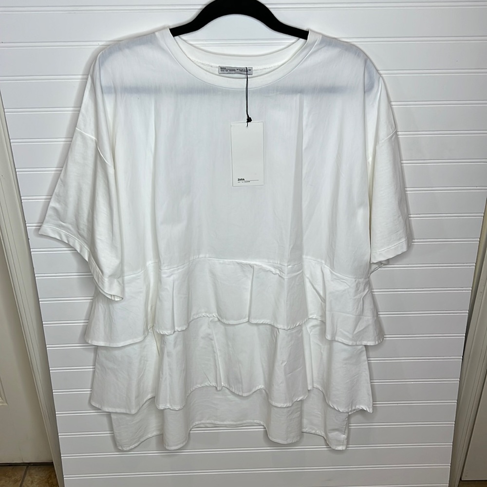 Zara oversized shirt S